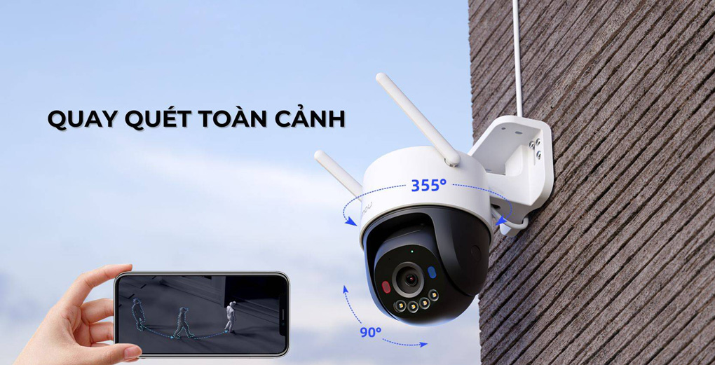 Camera Wifi iMOU Cruiser SC 2K 3MP 5 Camera Wifi iMOU Cruiser SC 2K 3MP (IPC-K7FP-3H0WE), quay quét 360 độ